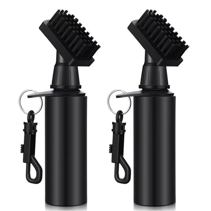 Golf Club Cleaning Brush Portable Groove Tube Cleaner Brush Spray Bottle Golf Brush Golf Club Cleaner Tool Golf Accessories