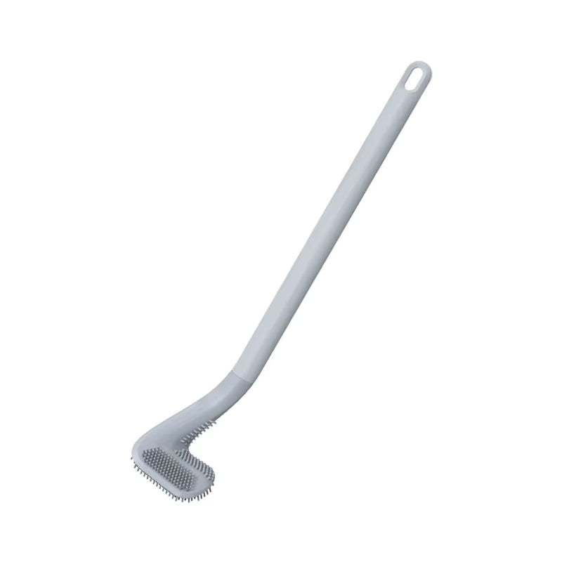 Silicone Golf Shape Toilet Brush with Holder Set Toilet Cleaner Brush Wall Mounted Toilet Brush and Drying Holder for Bathroom