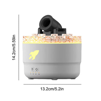 Cannon Blast Aroma Humidifier Essential Oil Diffuser Cannon Blast Turret Aromatherapy Humidifier Aroma Diffuser Air Humidifier