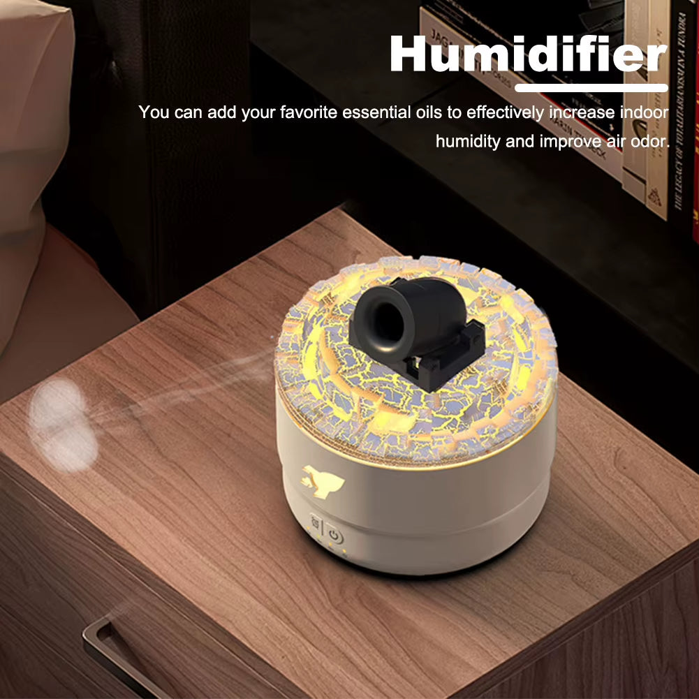 Cannon Blast Aroma Humidifier Essential Oil Diffuser Cannon Blast Turret Aromatherapy Humidifier Aroma Diffuser Air Humidifier