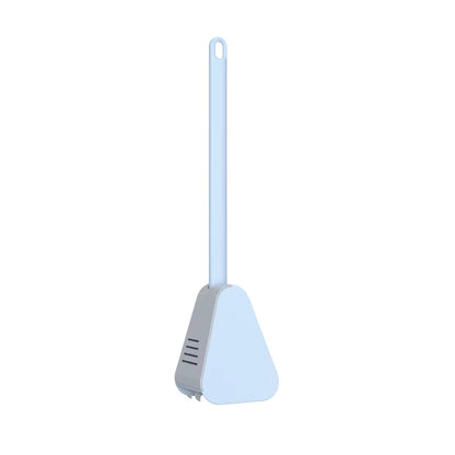 Silicone Golf Shape Toilet Brush with Holder Set Toilet Cleaner Brush Wall Mounted Toilet Brush and Drying Holder for Bathroom