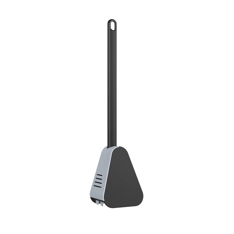 Silicone Golf Shape Toilet Brush with Holder Set Toilet Cleaner Brush Wall Mounted Toilet Brush and Drying Holder for Bathroom
