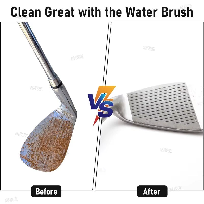 Golf Club Cleaning Brush Portable Groove Tube Cleaner Brush Spray Bottle Golf Brush Golf Club Cleaner Tool Golf Accessories