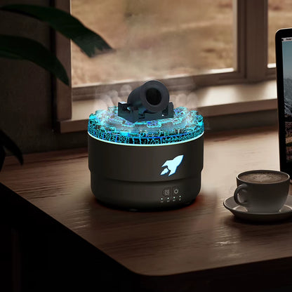 Cannon Blast Aroma Humidifier Essential Oil Diffuser Cannon Blast Turret Aromatherapy Humidifier Aroma Diffuser Air Humidifier